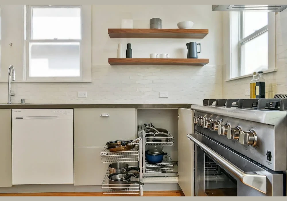 Open Shelving Units for Easy Access