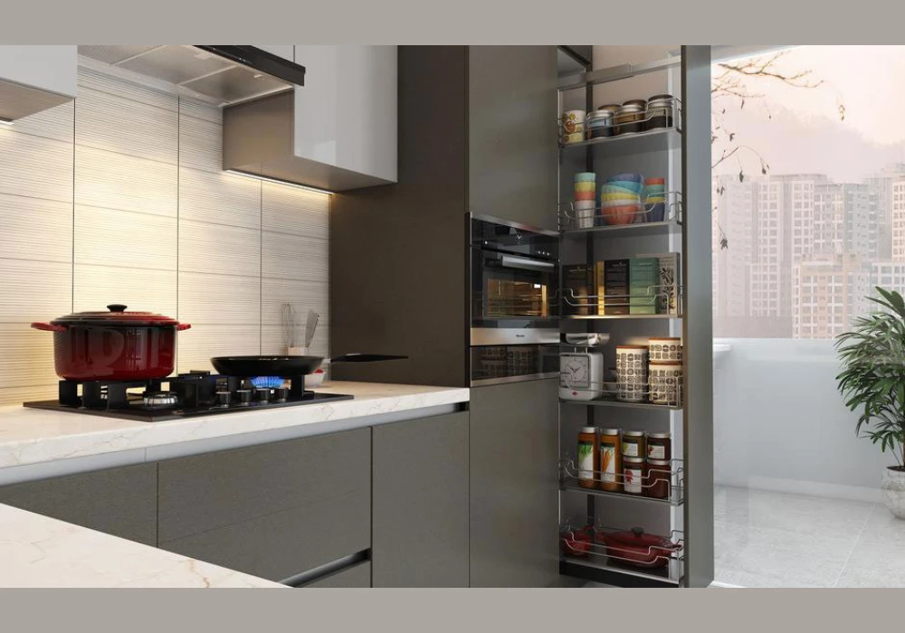 Modular Kitchen Cabinet Design for Smart Storage and Flexibility