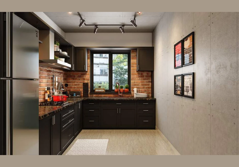  L Shaped Kitchen Furniture Design for Space Efficiency