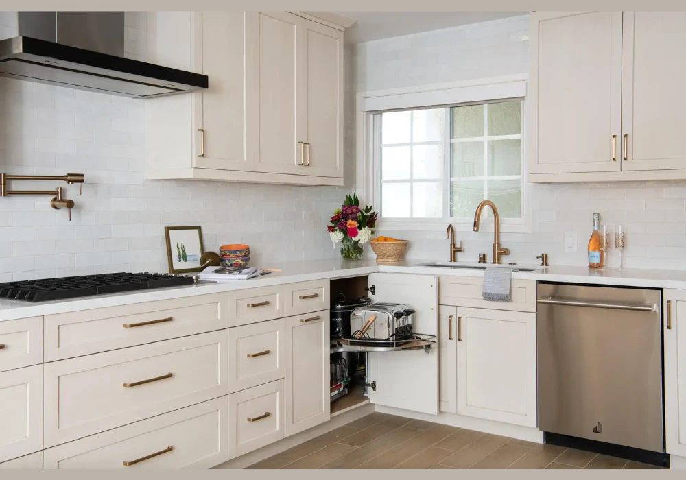 L Shaped Kitchen Renovation Design