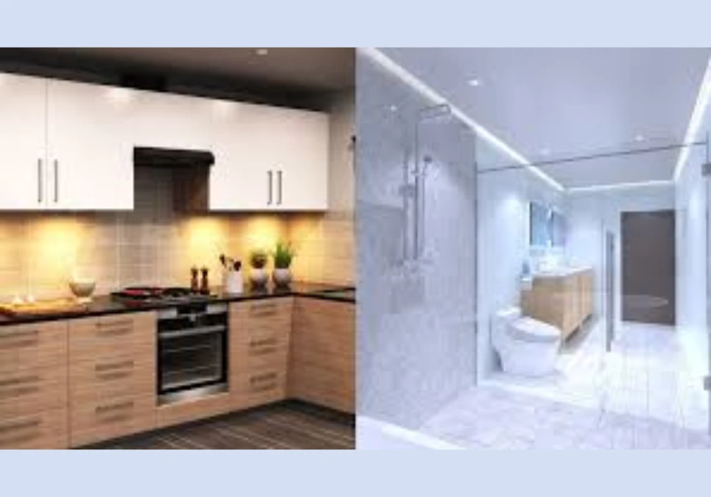 Smart Lighting Ideas for Kitchen and Bathroom Ambience