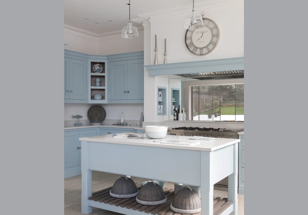 Light Blue Kitchen Paint for a Fresh and Calm Space