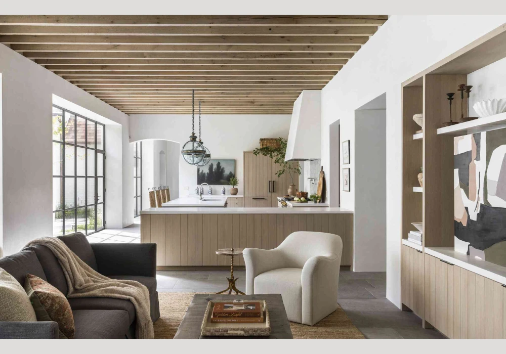 Open Kitchen Layout for Connected Living Spaces