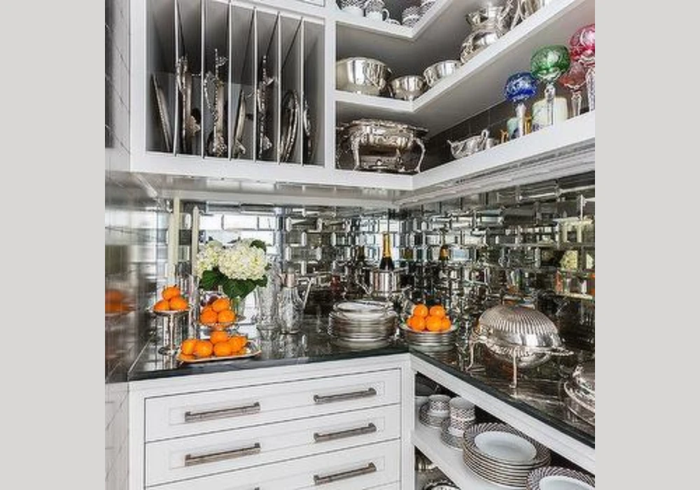 Vertical Pantry Shelving for Small Kitchen Spaces