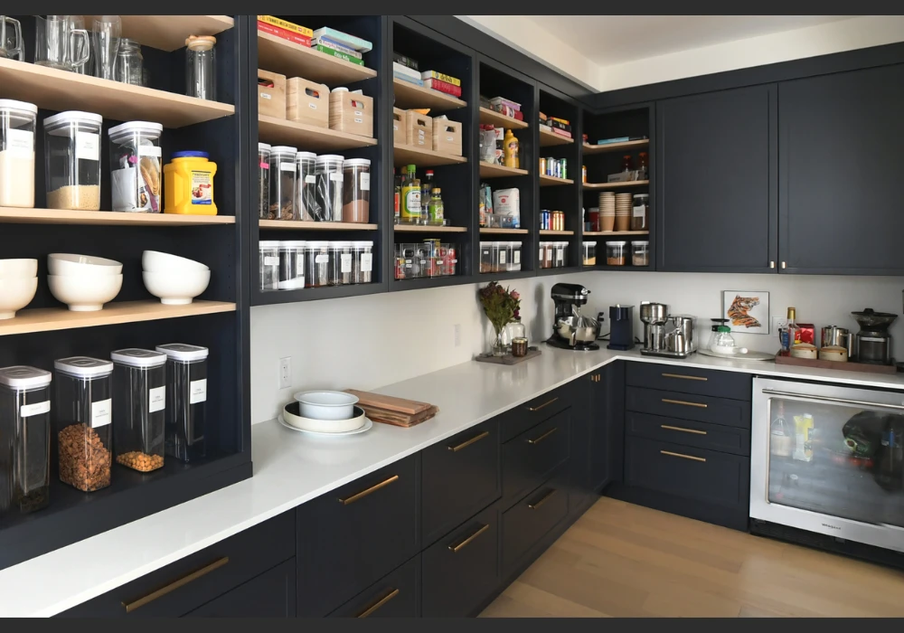 Slide Out Drawer Pantry for Smart Space Usage