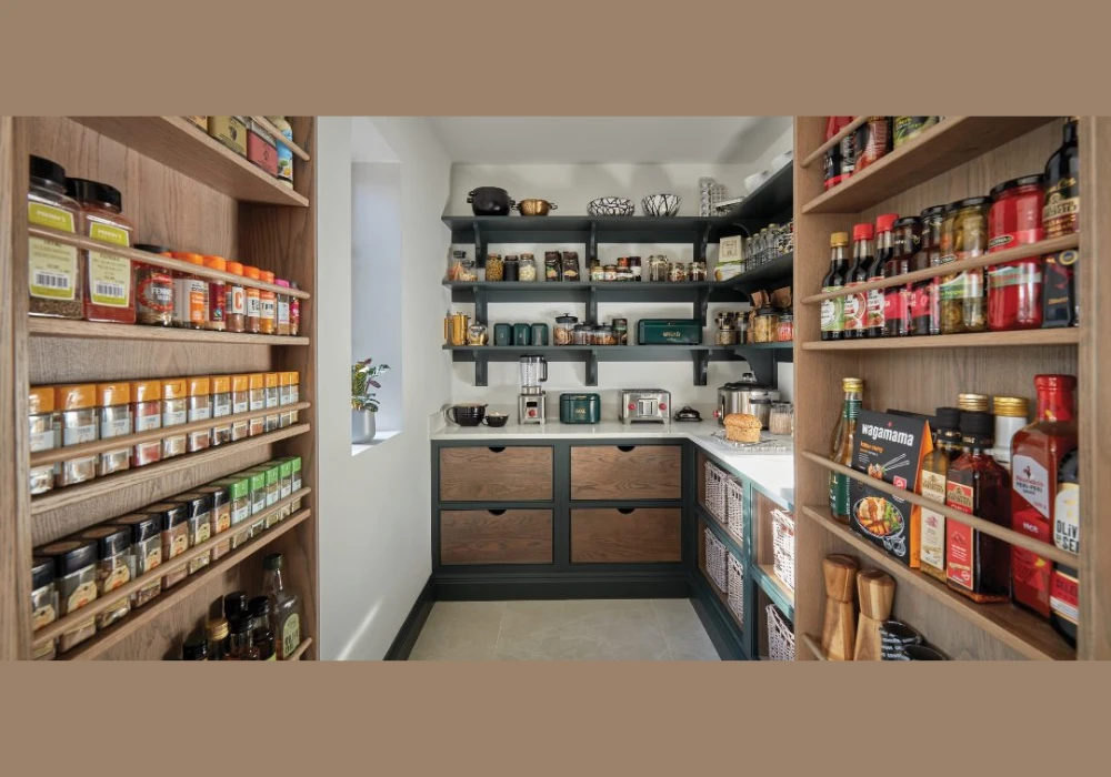 Glass Jar Pantry Organization for Clean Look