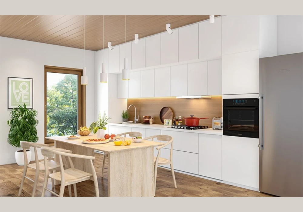 Scandinavian Style Kitchen Dining Room