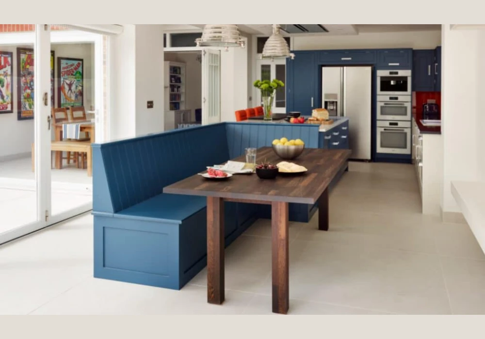 Kitchen Dining Room with Bench Seating