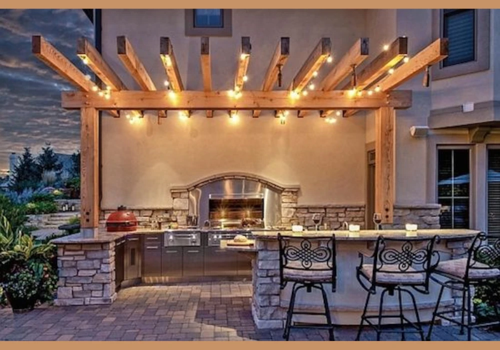Outdoor Kitchen Bar Ideas for Garden and Patio Spaces