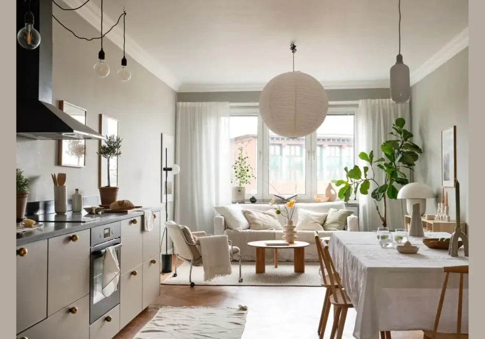  Small Kitchen Living Room Combo Design