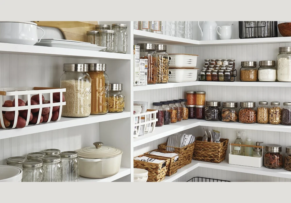 Glass Jars and Containers for Organized Look