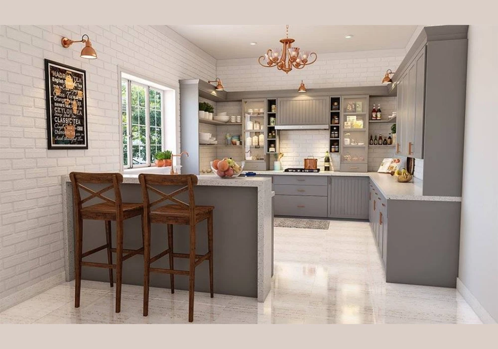 Glass Kitchen Chandelier Ideas for Soft Light Effect