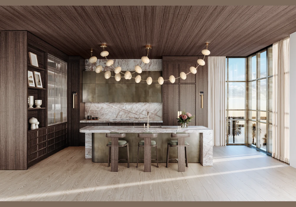 Pendant Cluster Kitchen Chandelier Ideas for Layered Lighting