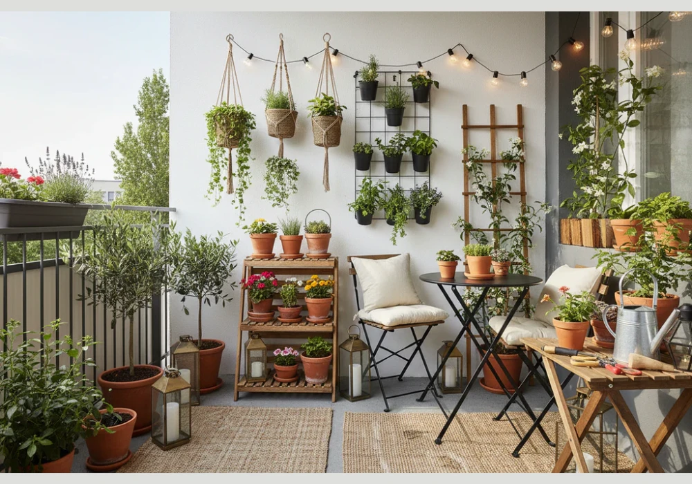 Staircase Kitchen Garden Ideas for Multi Level Planting