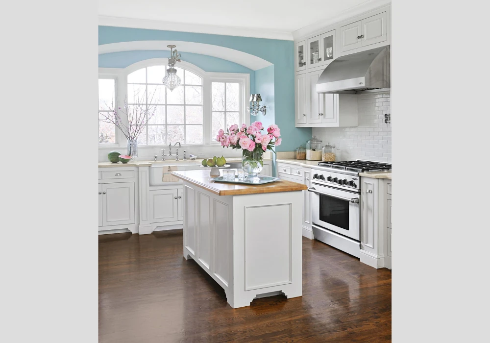 Non Toxic Wall Paint for Healthy Organic Kitchen Interior