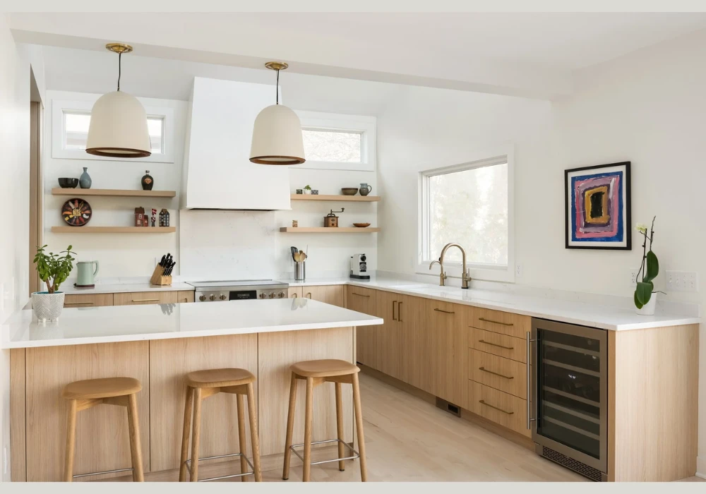 Stone Countertops for Natural Organic Kitchen Look