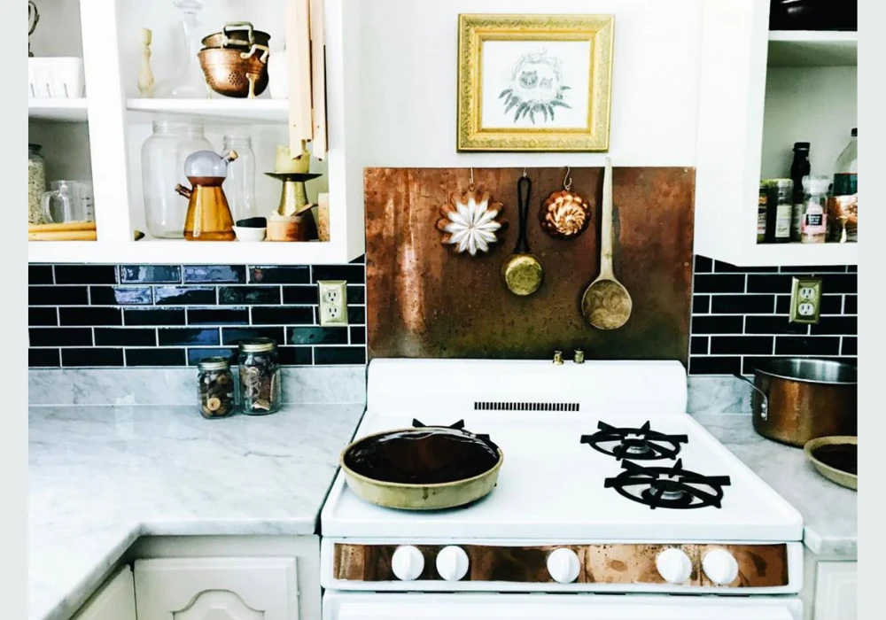 Farmhouse Kitchen Backsplash with Subway Tiles