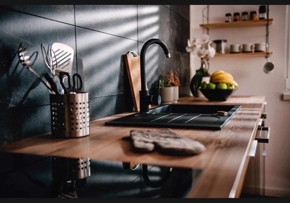 Matte Black Kitchen Faucet Ideas for a Modern Look