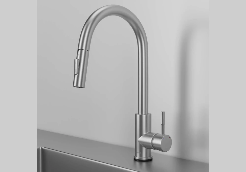 Dual Handle Kitchen Faucet for Precise Control