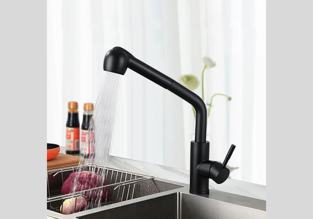 Pull Out Kitchen Faucet for Small Sink Spaces