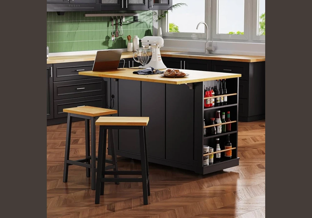 Kitchen Stools with Storage for Smart Use