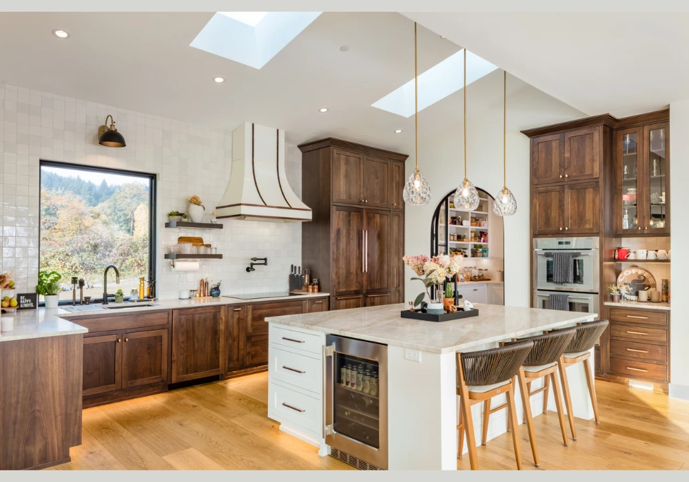 Modern Kitchen Island with Multi Use Features