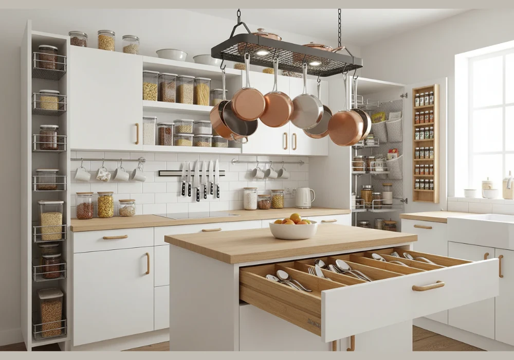 Smart Storage Solutions for Modern Kitchen Efficiency