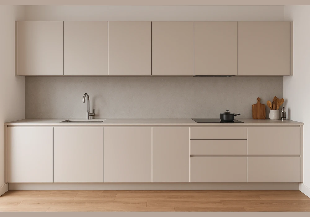  Handleless Cabinets for a Smooth and Clean Look
