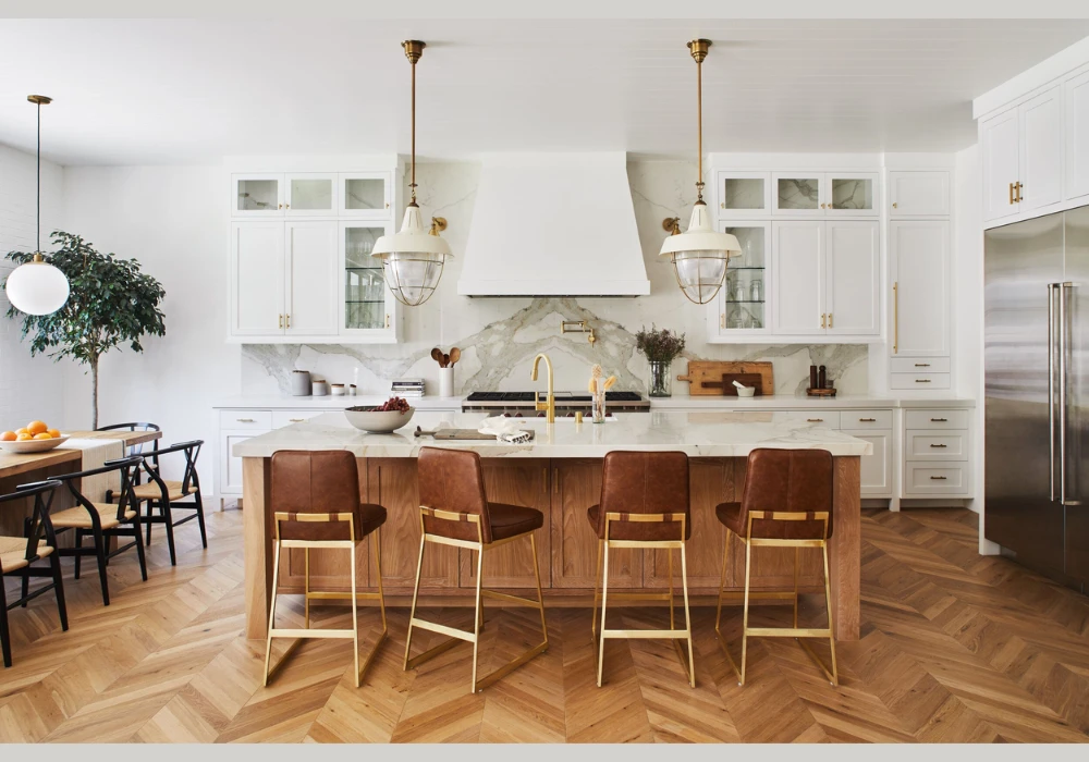 Open Concept Kitchen Layout for Social Living