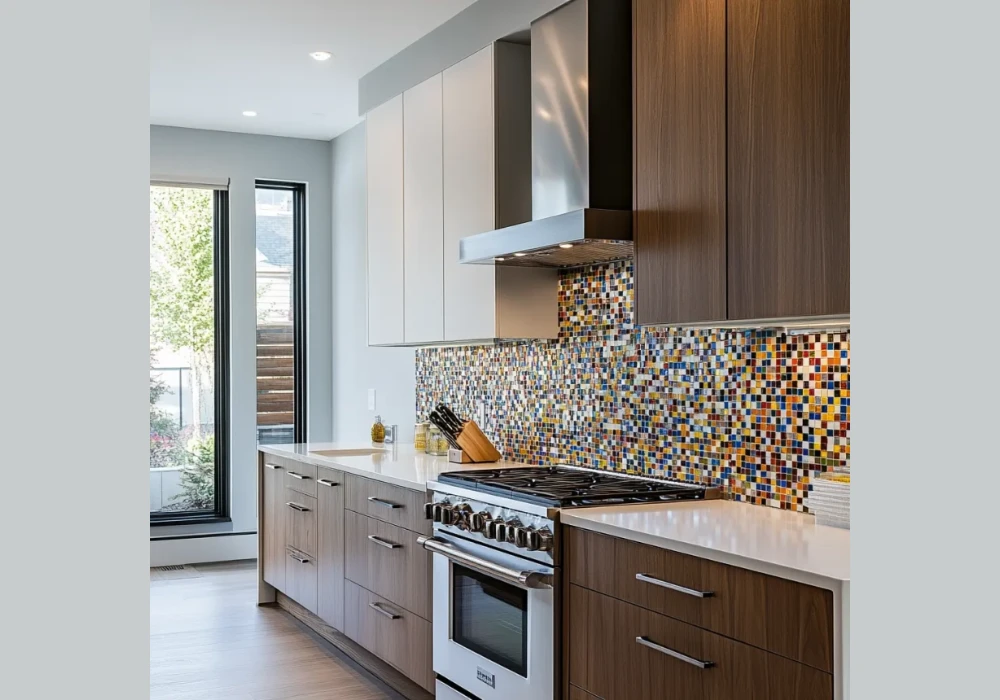 Backsplash Tile Modernization