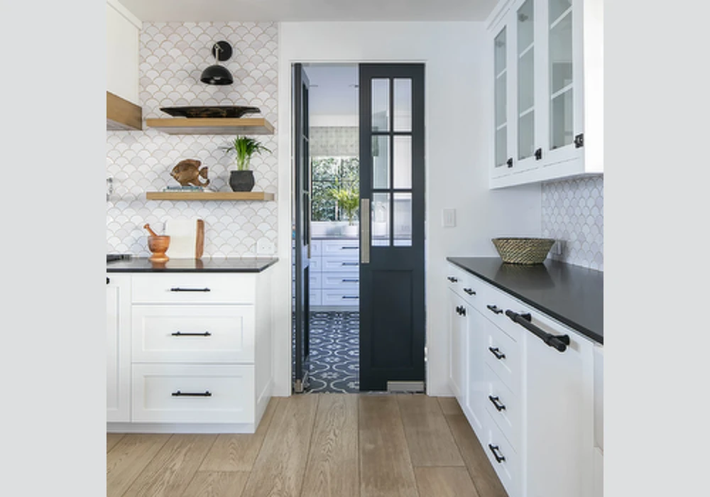 Folding Kitchen Door Design for Compact Spaces