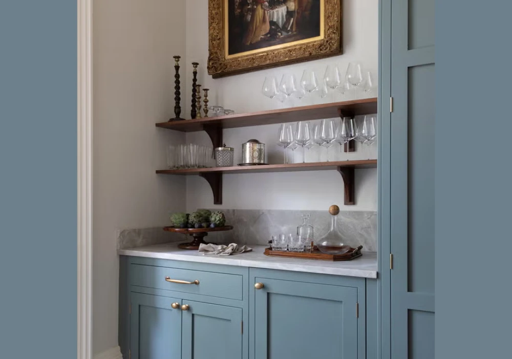 Flush Kitchen Door Design for Minimal Look