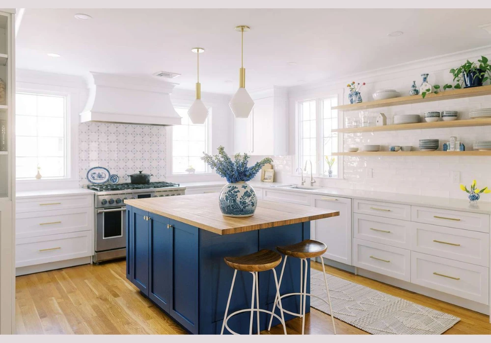 Add Kitchen Island for Extra Work Space