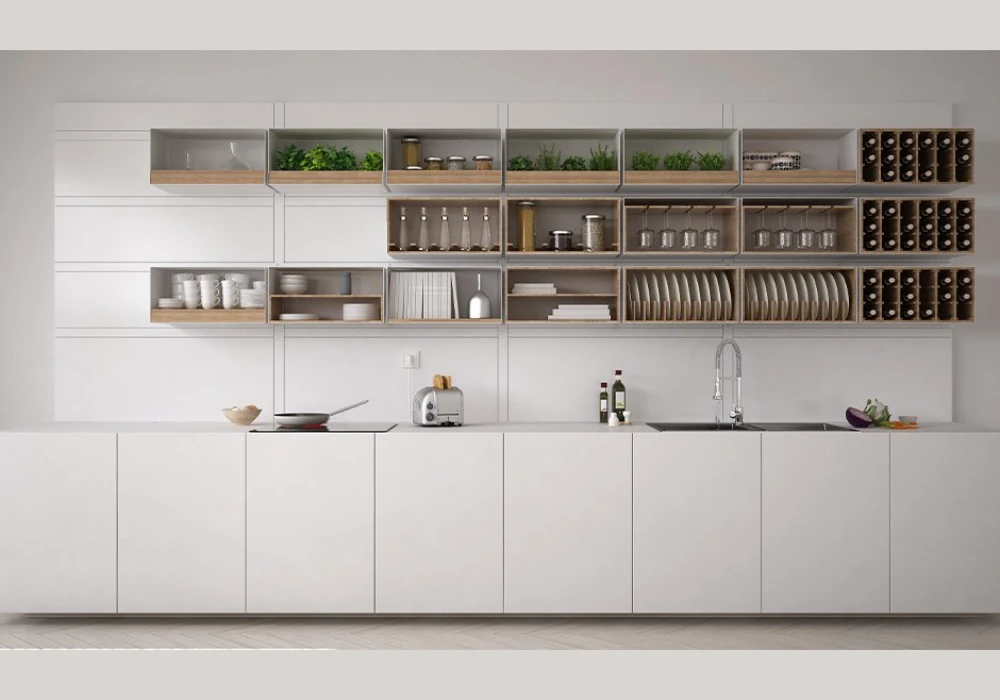 Add Open Shelving for Easy Access