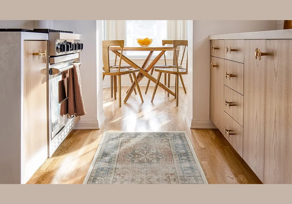 Stylish Rugs and Mats for Apartment Kitchen Comfort