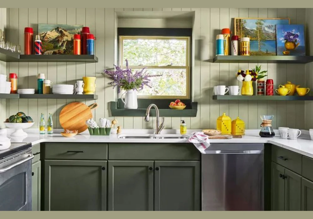 Light Color Palette for Small Apartment Kitchen Decor