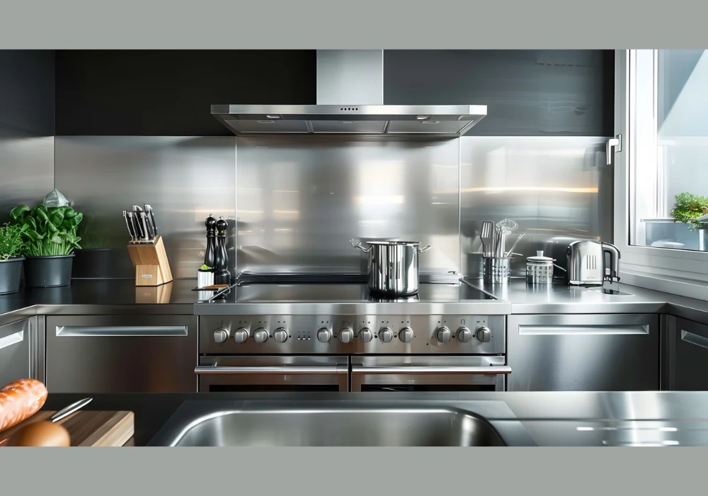 Stainless Steel Finishes for Professional Kitchen Style
