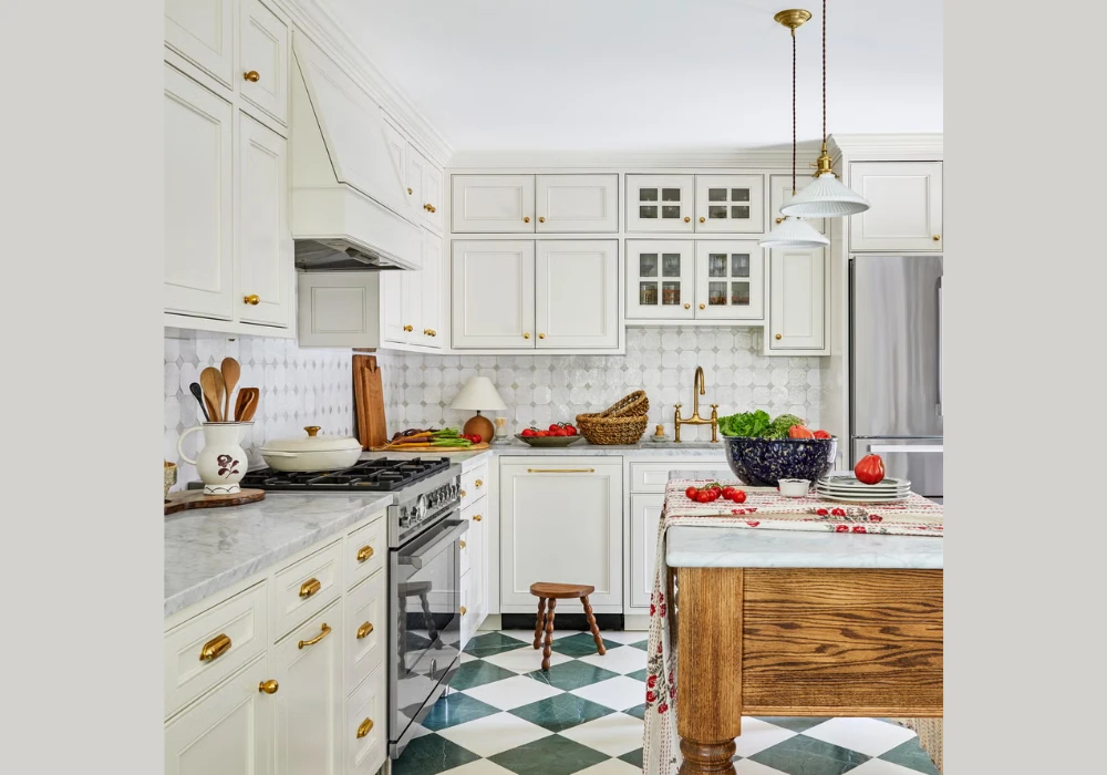  White Farmhouse Style Kitchen