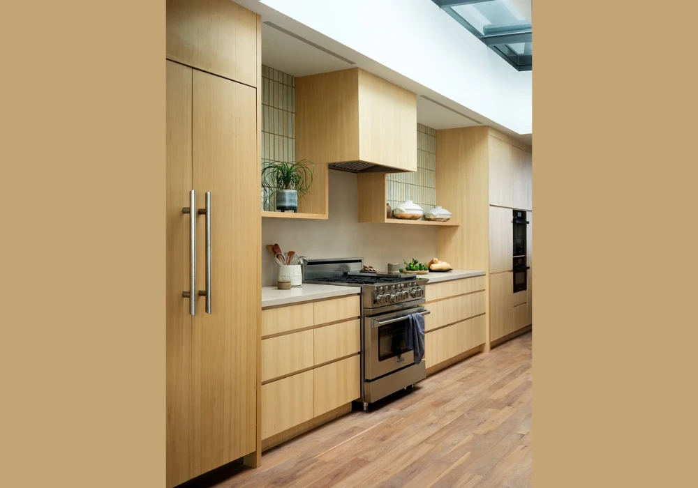 Minimalist Wood Kitchen Design