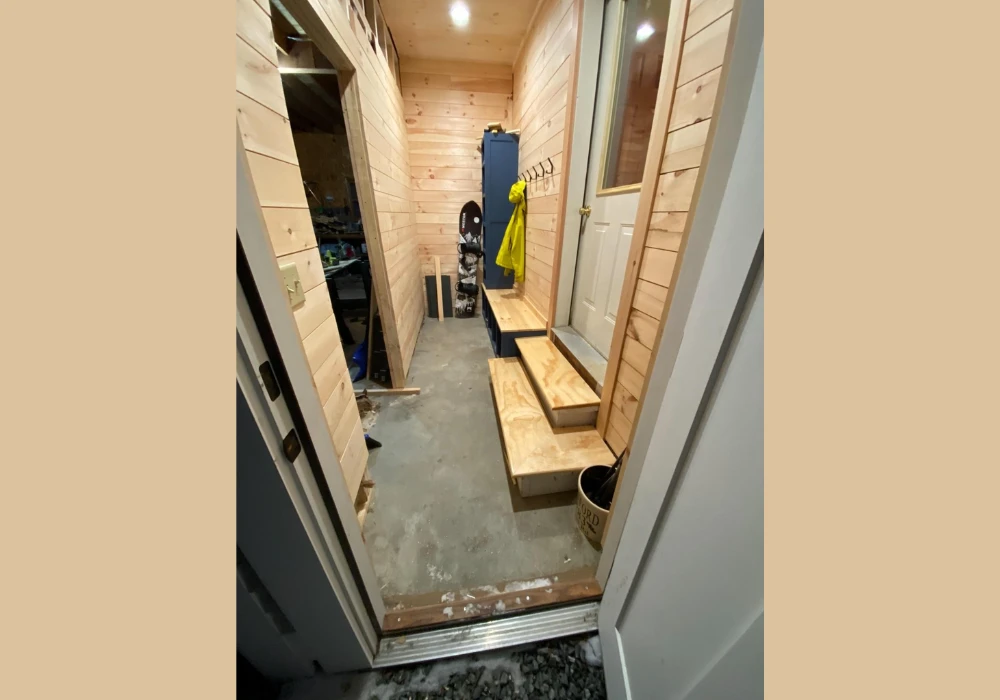 Garage Entry Mud Zone Setup