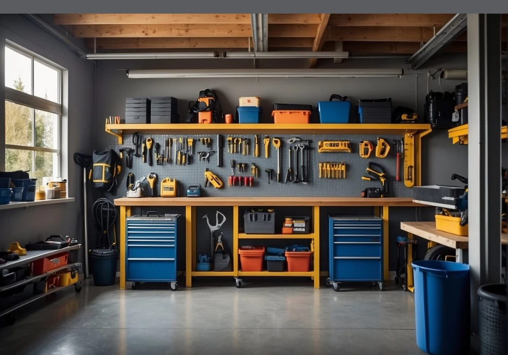 Dedicated Garage Tool Zone Setup