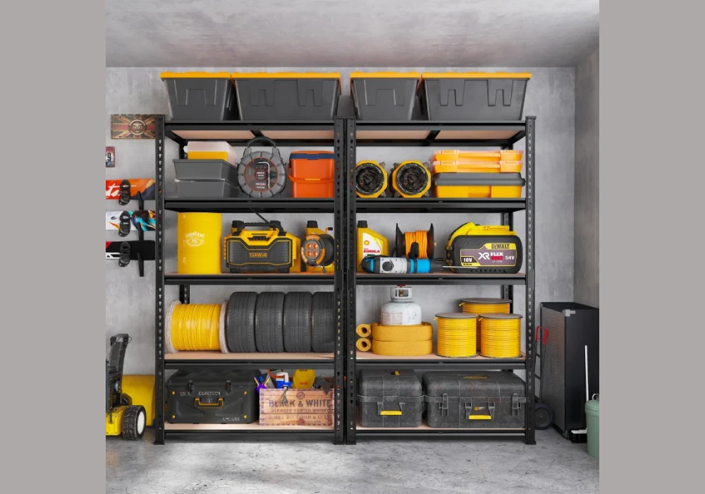  Vertical Storage Shelving Units for Garage