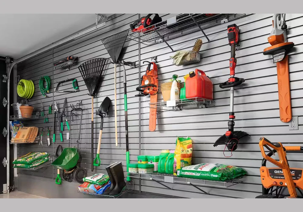  Garage Tool Pegboard Organization System
