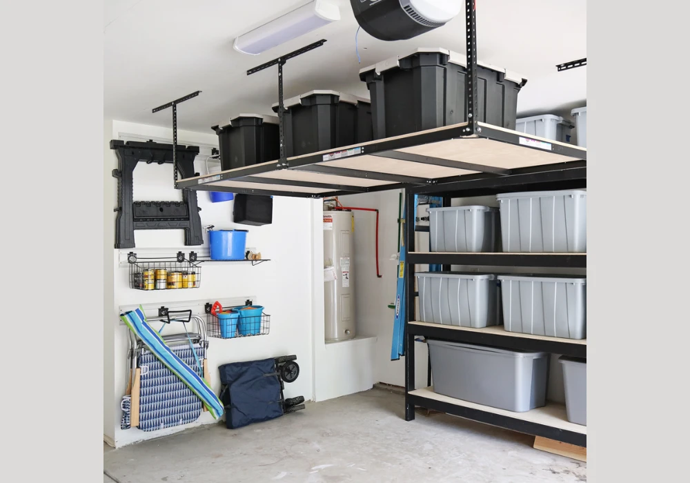 Sliding Track Storage System for Heavy Tools