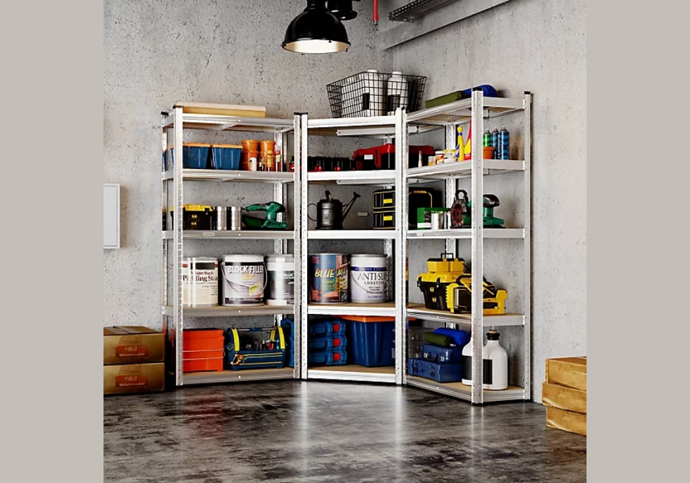 Modular Shelving Units for Garage Workshop Storage System