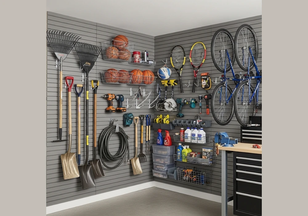 Dedicated Wall Zones for Garage Tool Categories