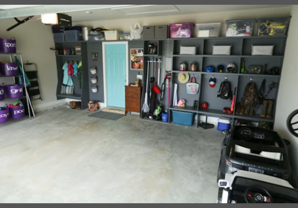 Garage Entry Zone Before and After Drop Zone Setup