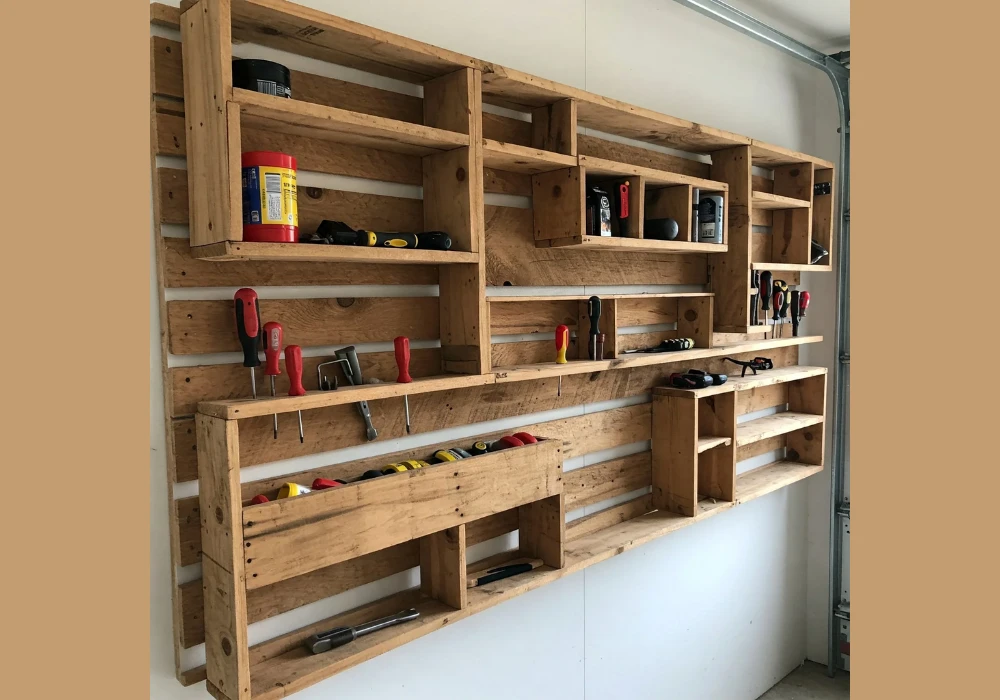 Use Old Pallets for DIY Storage