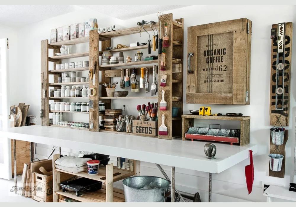 DIY Wooden Shelves for Budget Storage