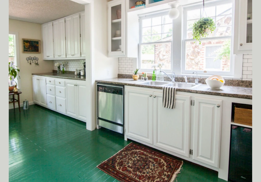 Laminate Kitchen Flooring for an Affordable Wood Look